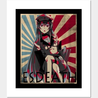 Esdeath Posters and Art